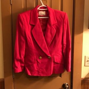 Shoulders 80’s Pink Power Suit